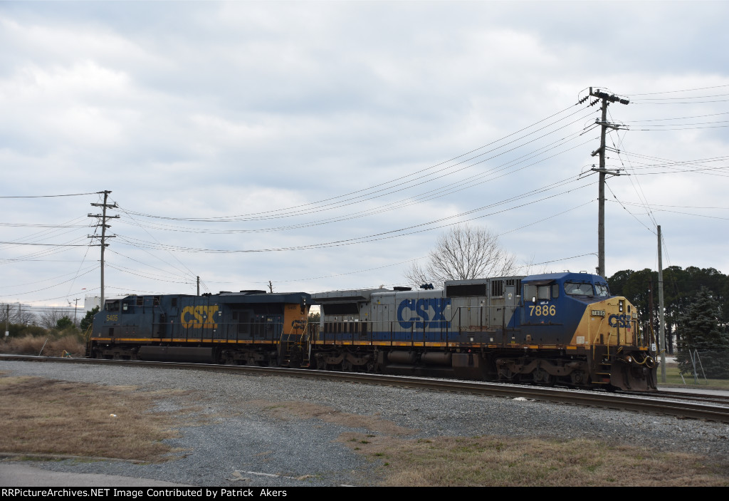 CSX 7886 